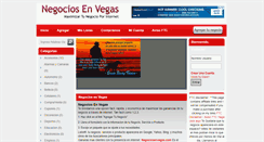 Desktop Screenshot of negociosenvegas.com
